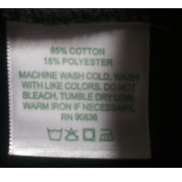 Divots pullover 1/4 Zip Sz L Black knit LS Huntington Hills Golf Polo sweater - Picture 8 of 9